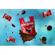 Skrīveru Marzipan Covered in Dark Chocolate 150g