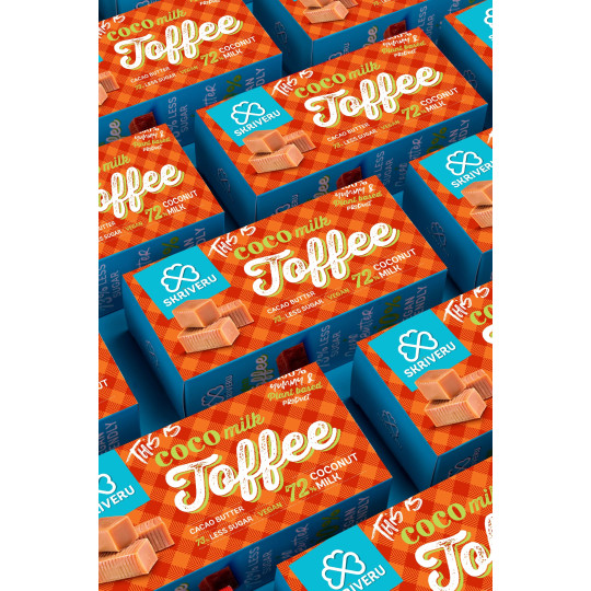 Skrīveru Coco Milk Toffee 160g