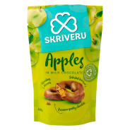 Skrīveru Apples in Milk Chocolate 100g