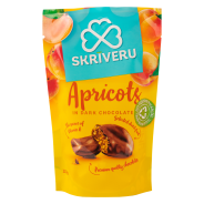 Skrīveru Apricots in Dark Chocolate 110g