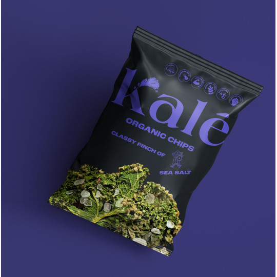 Kalé Organic Kale Chips - Sea Salt (45g Pack)