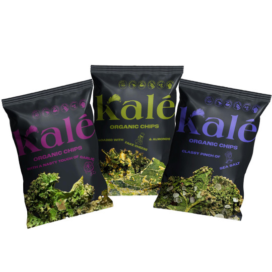 Kalé Organic Kale Chips - Sea Salt (45g Pack)