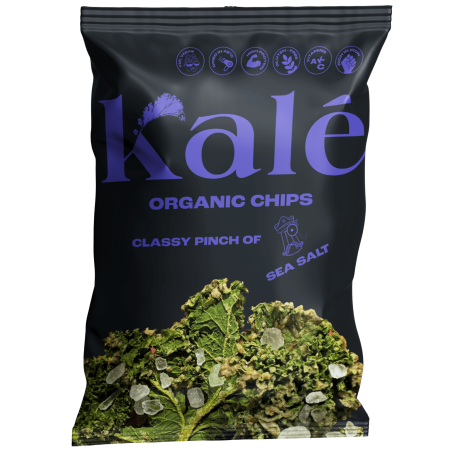 Kalé Organic Kale Chips - Sea Salt (45g Pack)