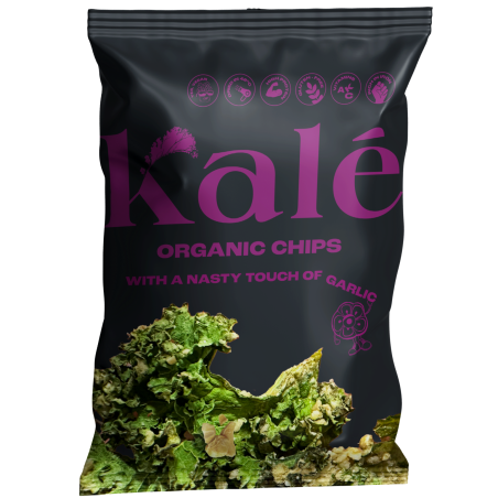 Kalé Organic Kale Chips - Garlic (45g Pack)