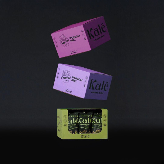 Organic Kale Chips - Variety Pack (3 x 45g)