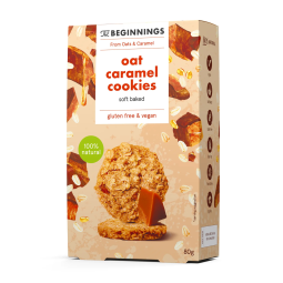 The Beginnings Caramel Oat Cookies 80g