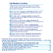 The Beginnings Blueberry Oat Cookies 80g