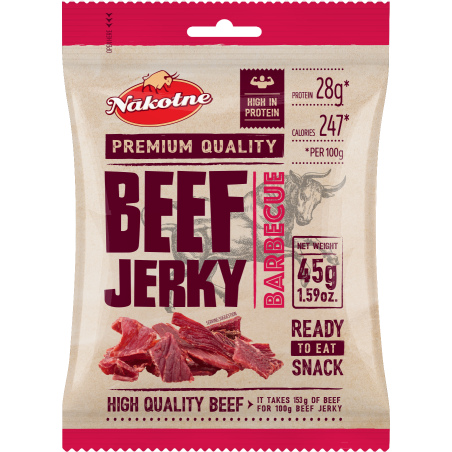 Nākotne Beef Jerky – Barbecue Flavour 45g