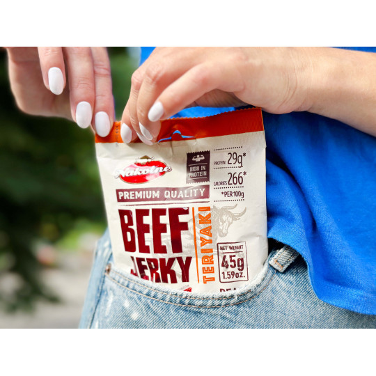 Nākotne Beef Jerky – Teriyaki Flavour 45g