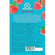 Skrīveru Strawberries in White Chocolate 100g