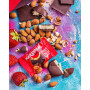 Skrīveru Marzipan Covered in Dark Chocolate 150g