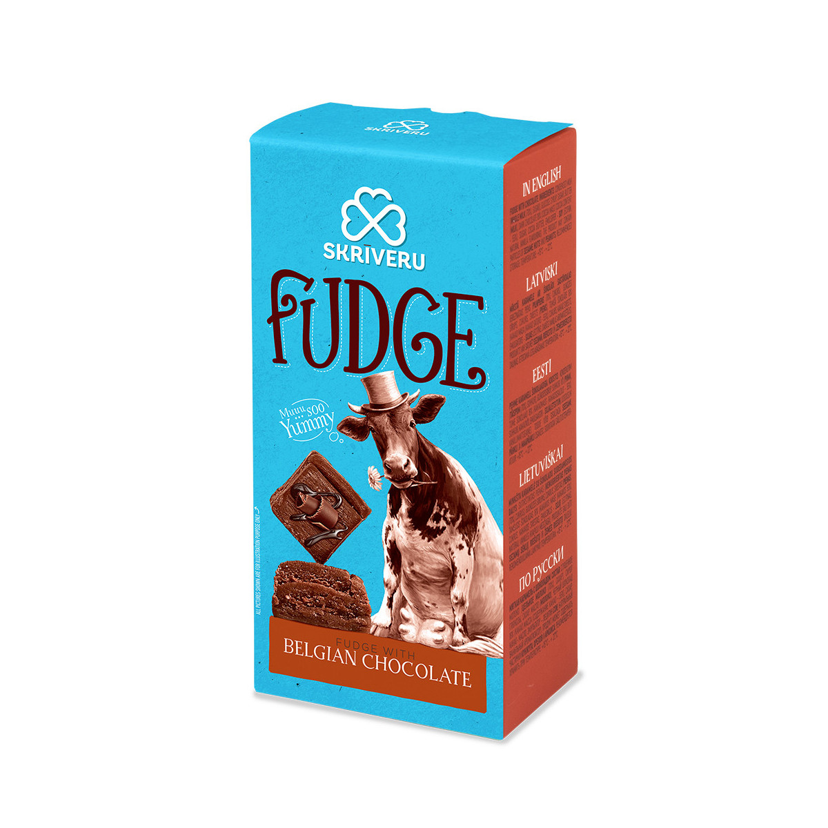 Skrīveru Fudge with Belgian Chocolate 120g