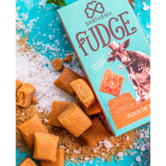 Skrīveru Fudge with Fleur de Sel 120g