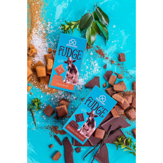 Skrīveru Fudge with Fleur de Sel 120g