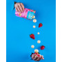 Skrīveru Strawberries in White Chocolate 100g Skrīveru Strawberries in White Chocolate 100g